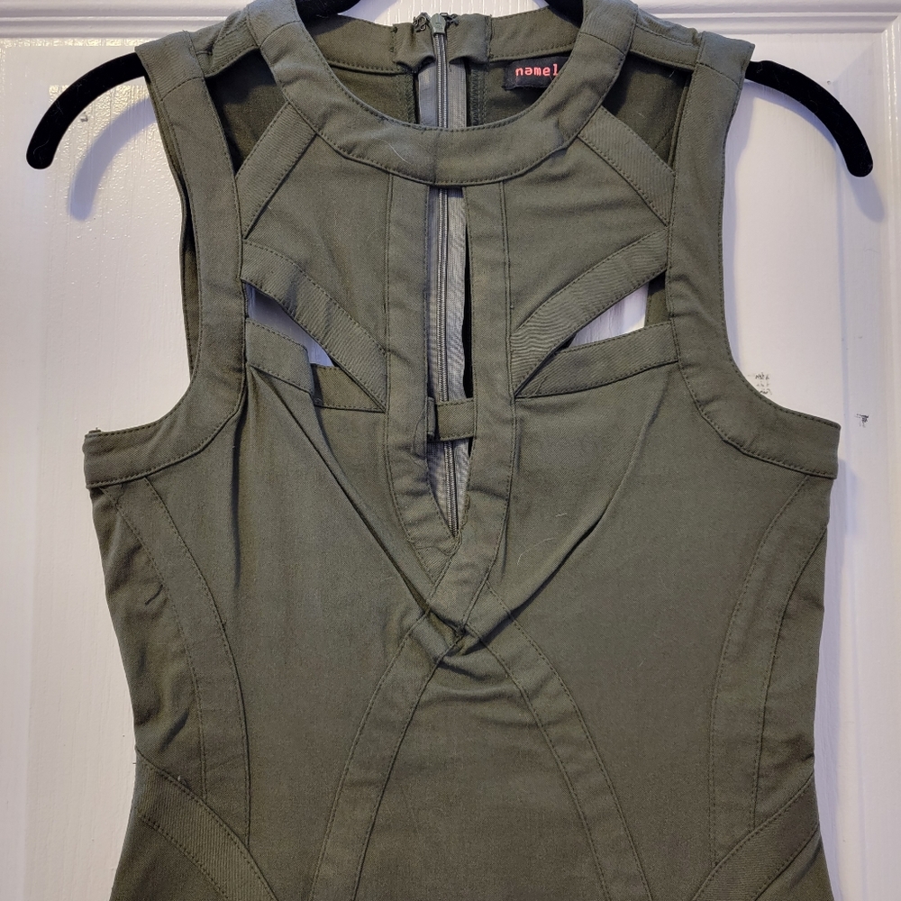 Cutout Caged Dress - Picture 2 of 5